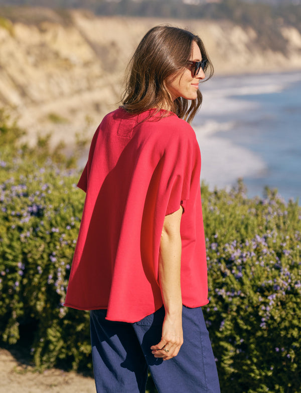 OLIVE Double Decker Red, Triple Fleece