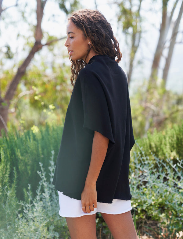 AUDREY Black, Triple Fleece