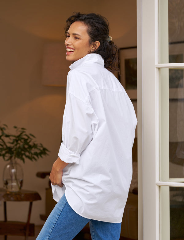 SHIRLEY White, Everyday Poplin