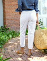 JAMESON White, Italian Performance Linen