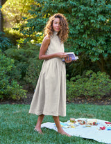 DAPHNE Sand, Washed Linen