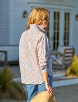 OONA Red and Blue Floral, Made with Liberty Fabric