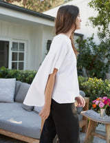 OLIVE White, Triple Fleece
