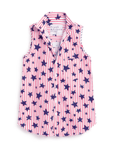 FINLEY Red Stripes with Navy Stars, Superluxe