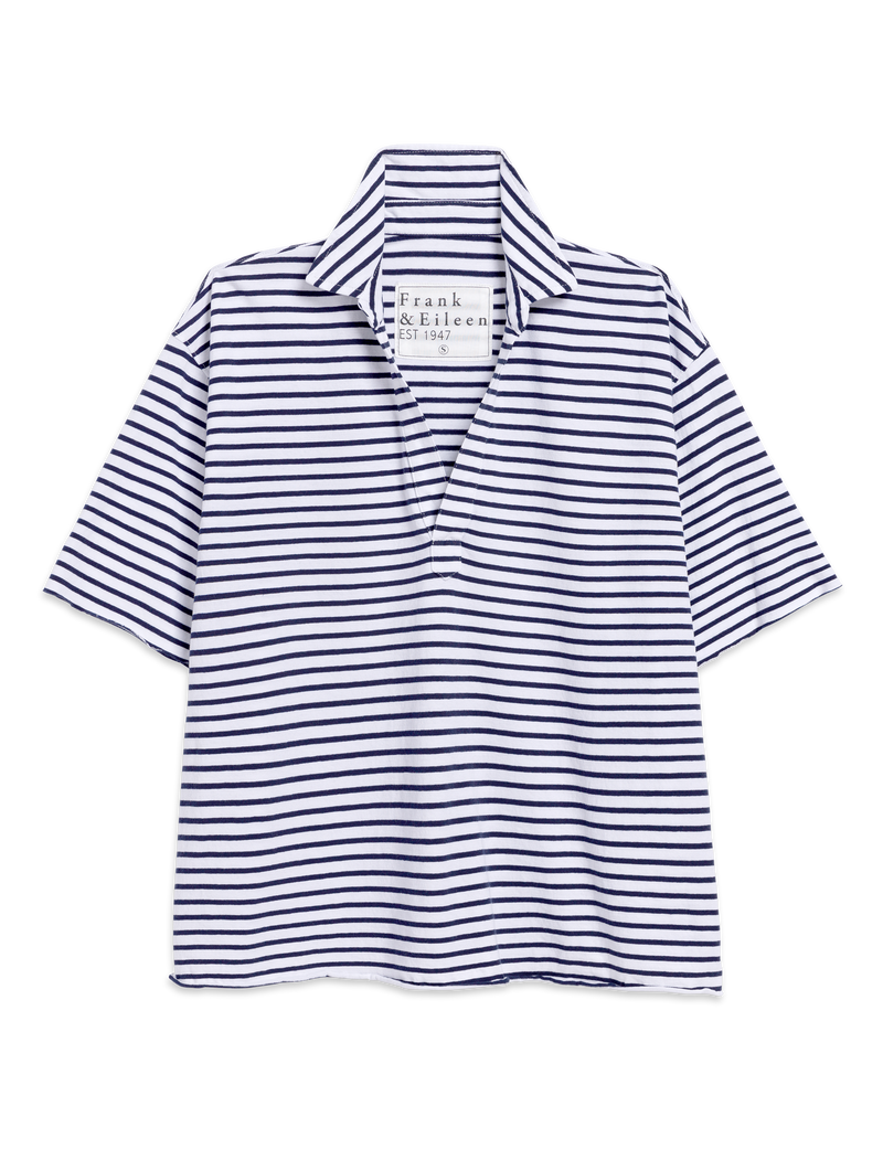 PATTY Navy French Stripe, Heritage Jersey