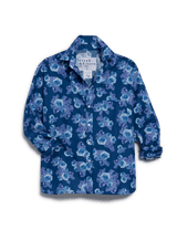 OONA Blue and Purple Floral, Made with Liberty Fabric