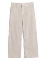 WEXFORD PATCH POCKET Cement, Italian Performance Linen